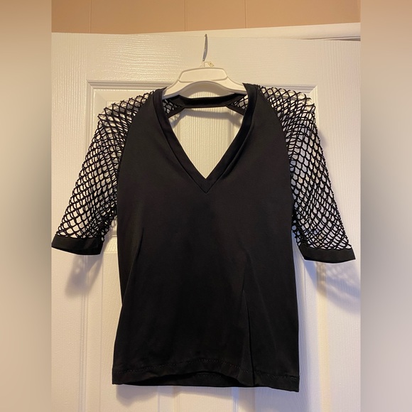 Sexy Netted Top - Picture 1 of 3